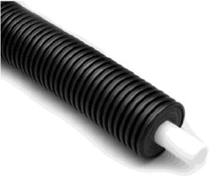 Uponor’s ASTM Ecoflex Thermal Single pre-insulated pipe